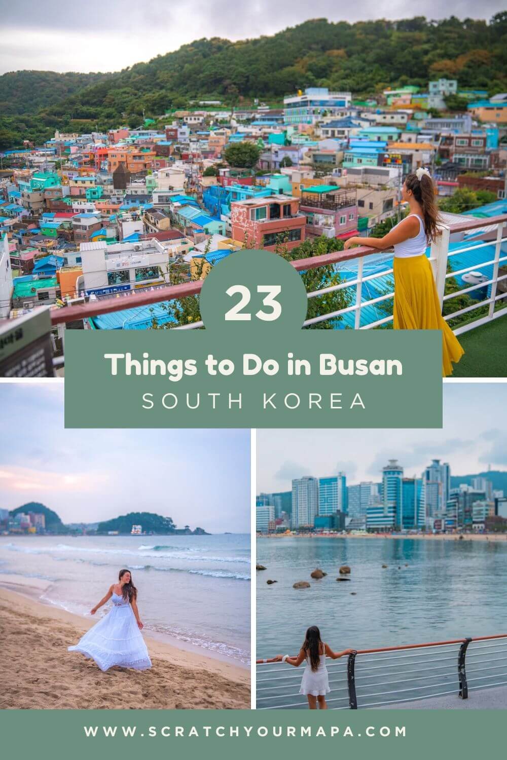 things to do in Busan, South Korea pin