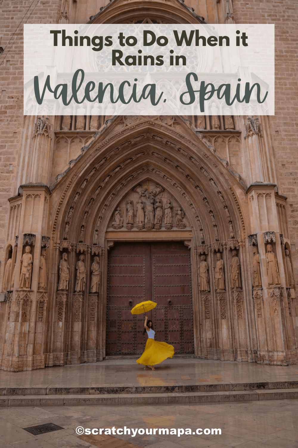 Things to do in Valencia when it rains pin