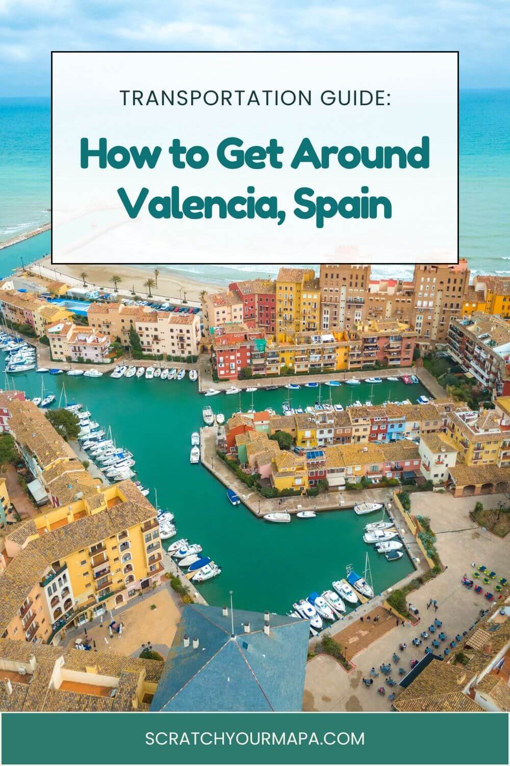 How to Get Around Valencia, Spain pin