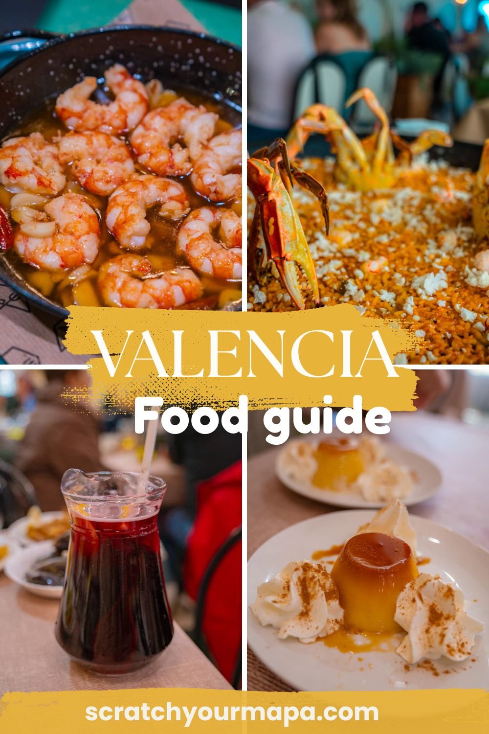 Valencia Spain Food Guide pin