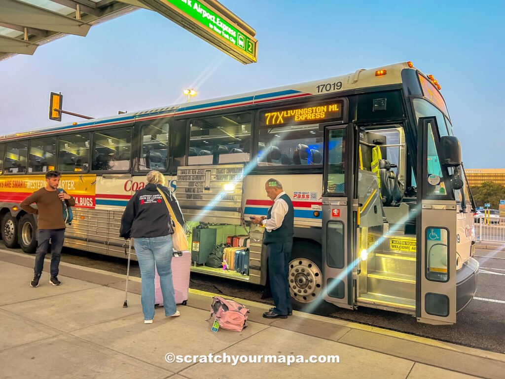 getting from Newark Airport to Manhattan