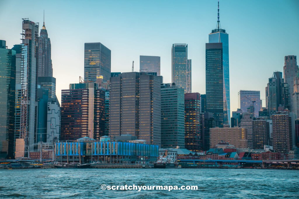 how to get around NYC with the ferry