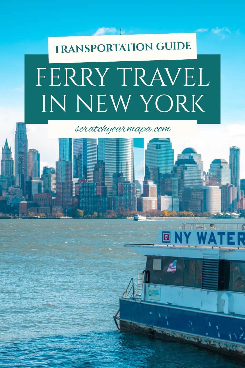 ferries in new york city pin