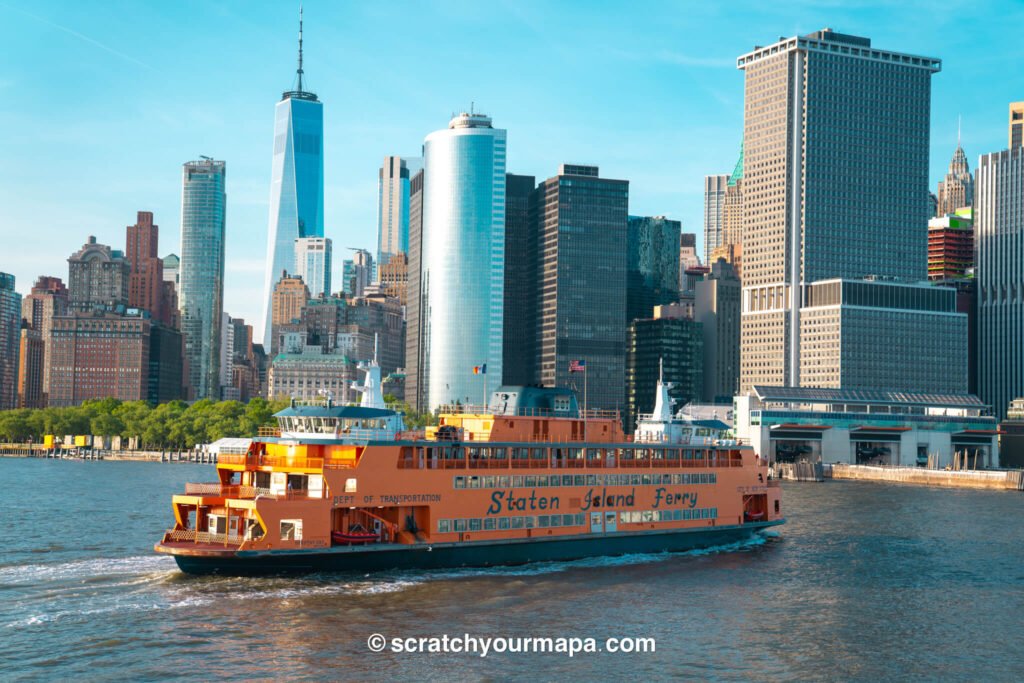 ferries in New York City - Staten Island ferry