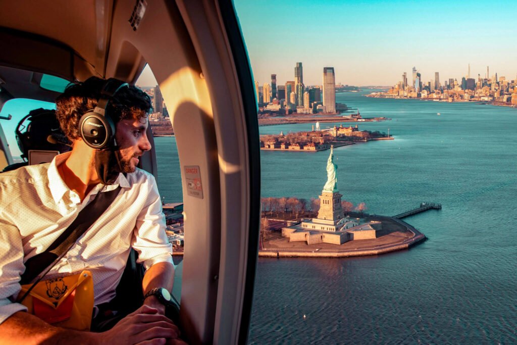 helicopter tour - JFK to Manhattan