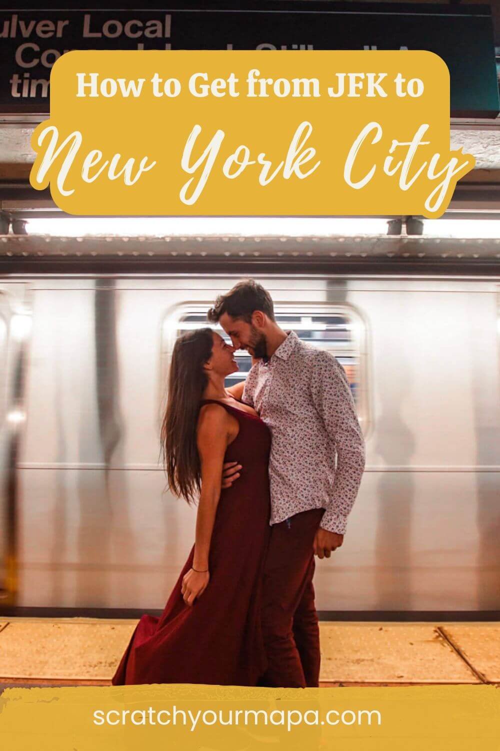 how to get from JFK to Manhattan pin