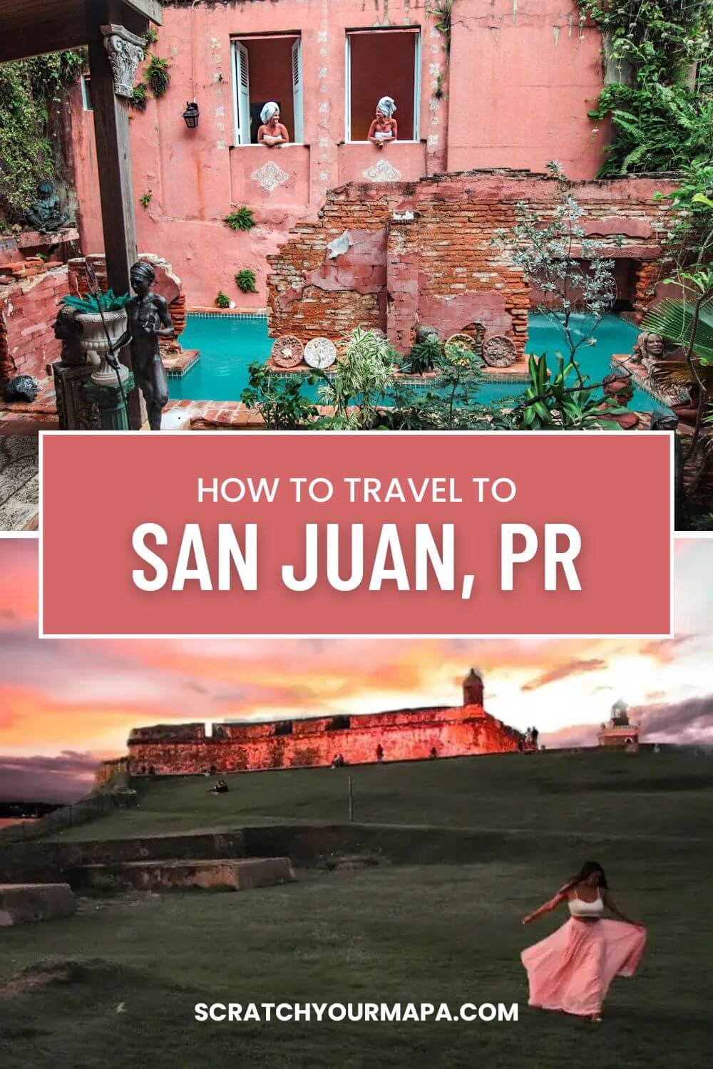 How to get to San Juan, Puerto Rico pin