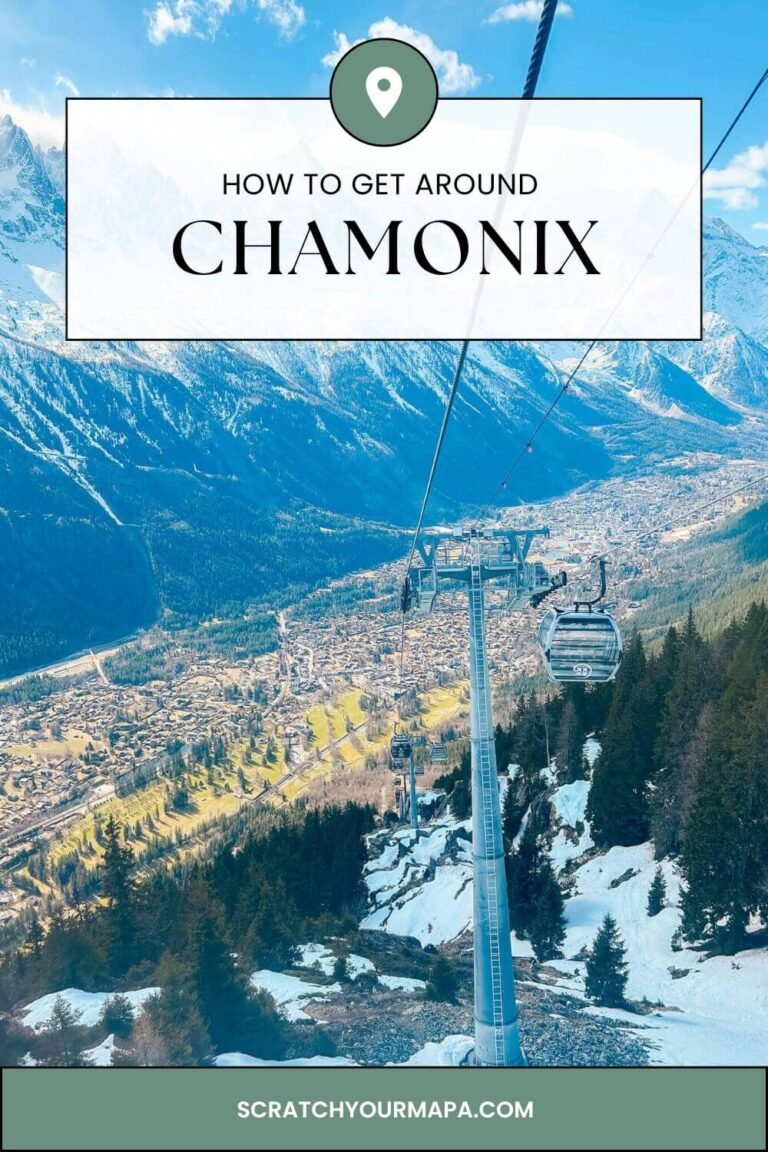 How to get around Chamonix France pin