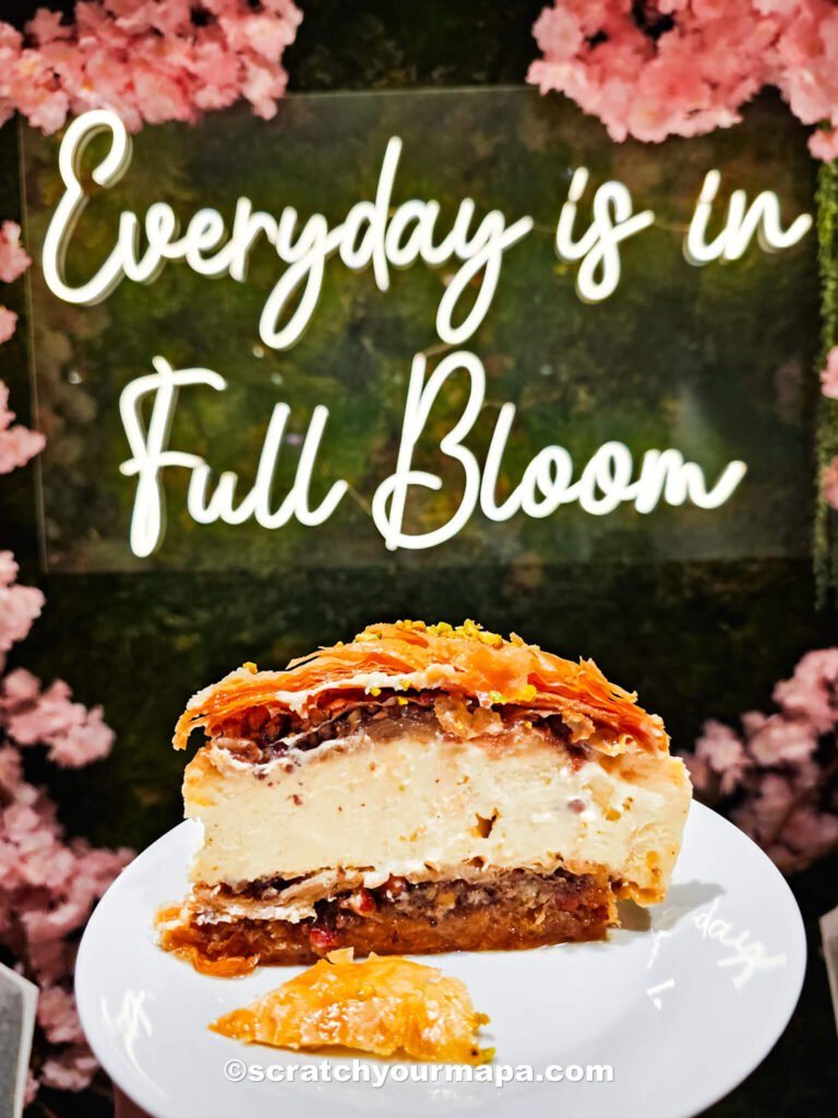 baklava cheesecake in NYC