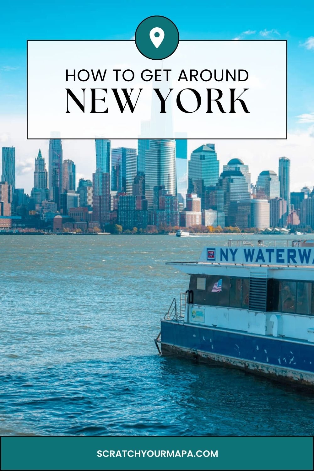 how to get around NYC pin