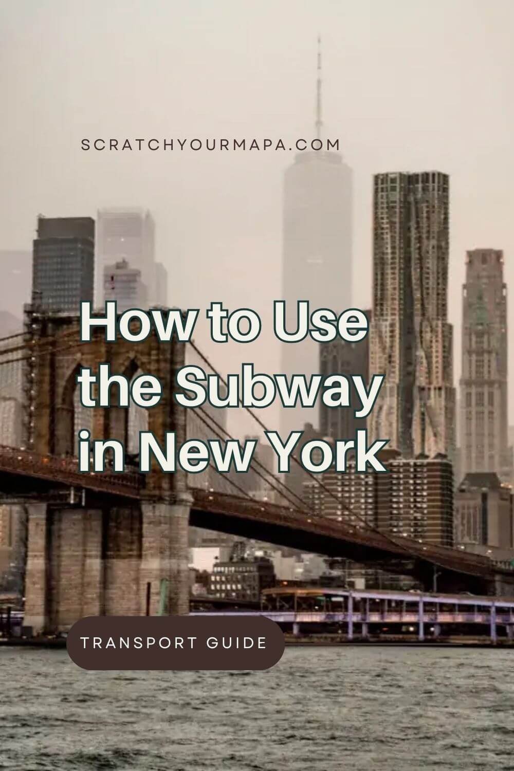 how to use the NYC subway pin