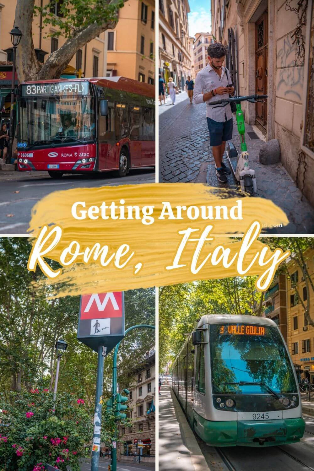 Getting around Rome travel guide