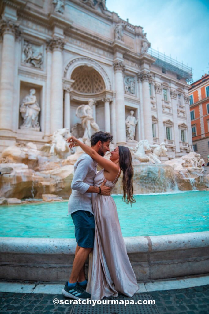 Trevi fountain in Rome