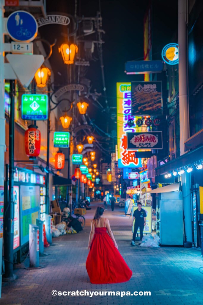 alley in Osaka