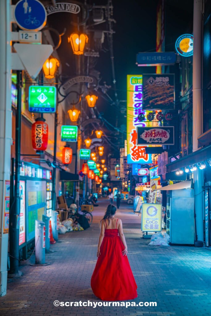 alley in Osaka
