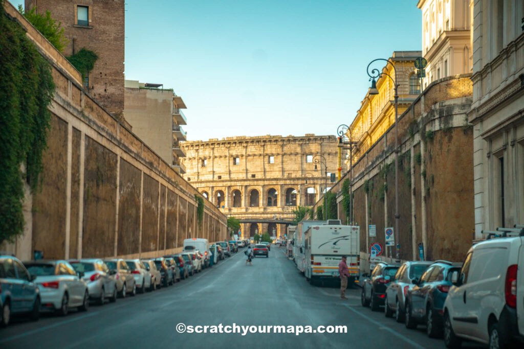 how to get to Rome by car