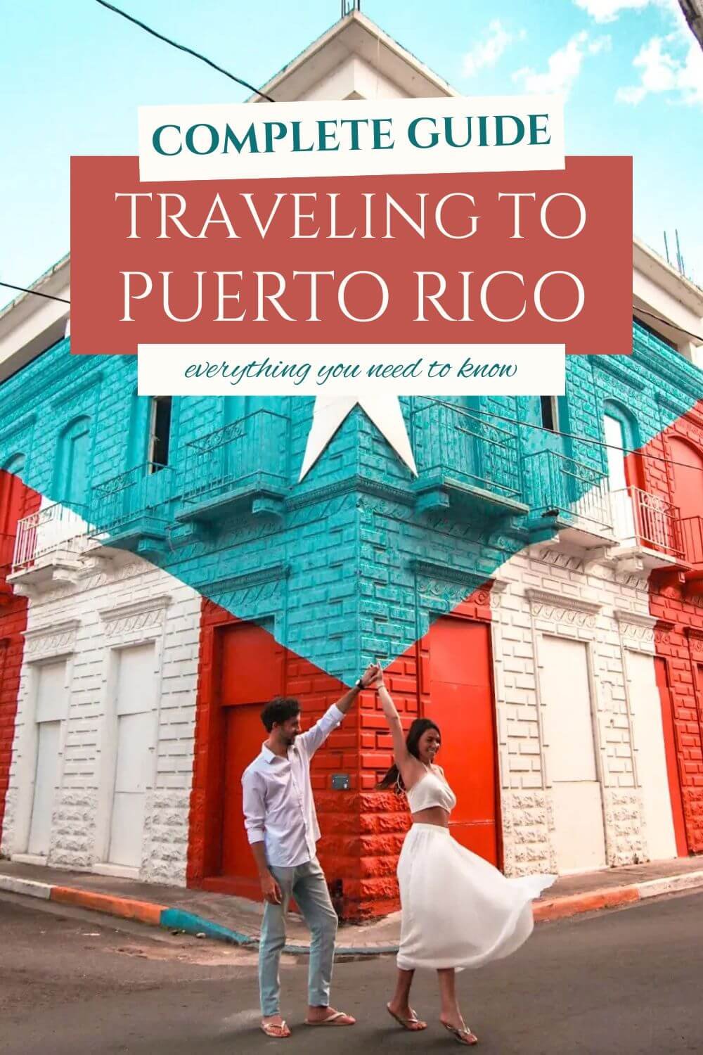 How to plan a trip to Puerto Rico pin