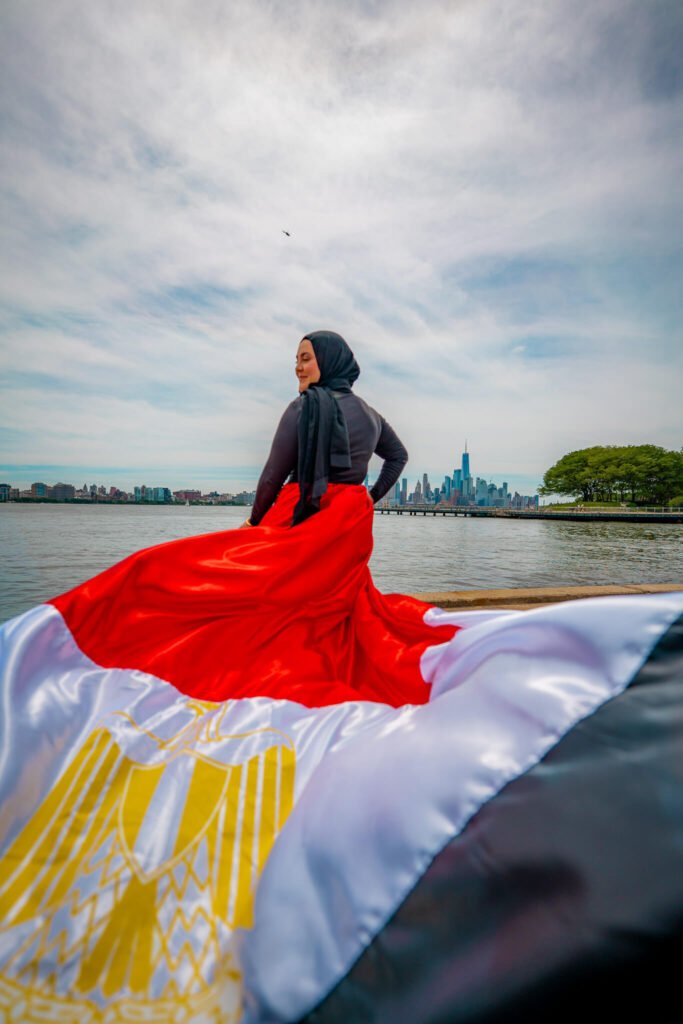 World Cup Flying Dress Photoshoots in NYC