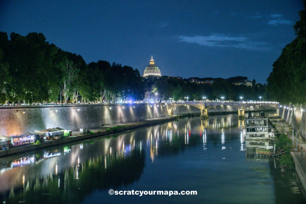 Rome at night