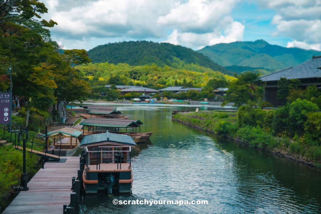 Arashiyama river