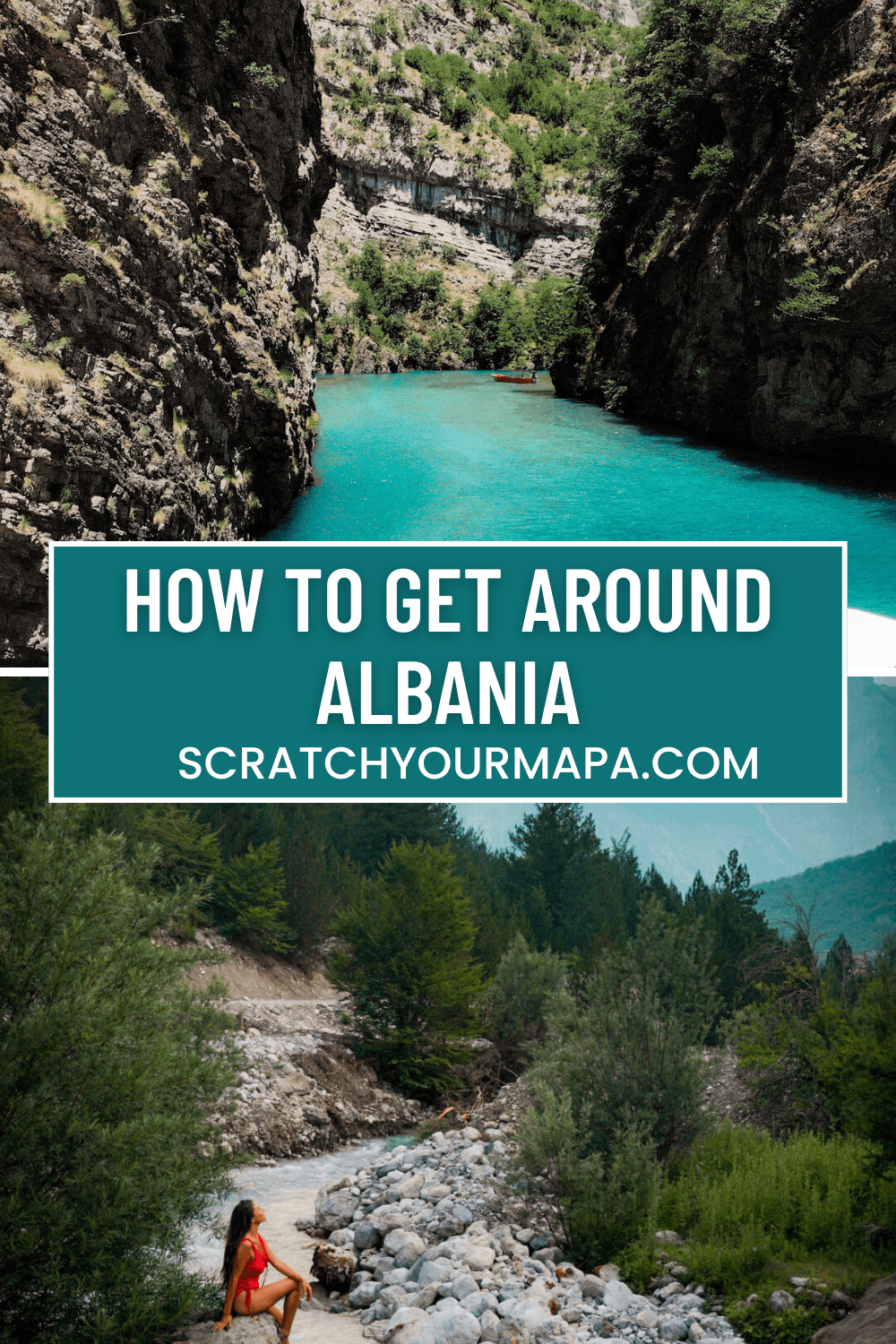 Getting around Albania pin