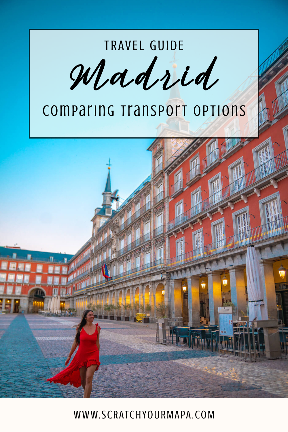 How to travel to Madrid pin