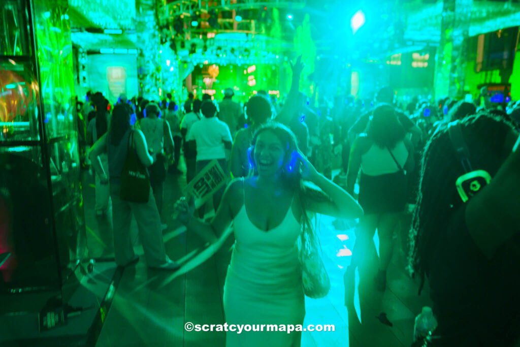 silent disco at Lincoln Center