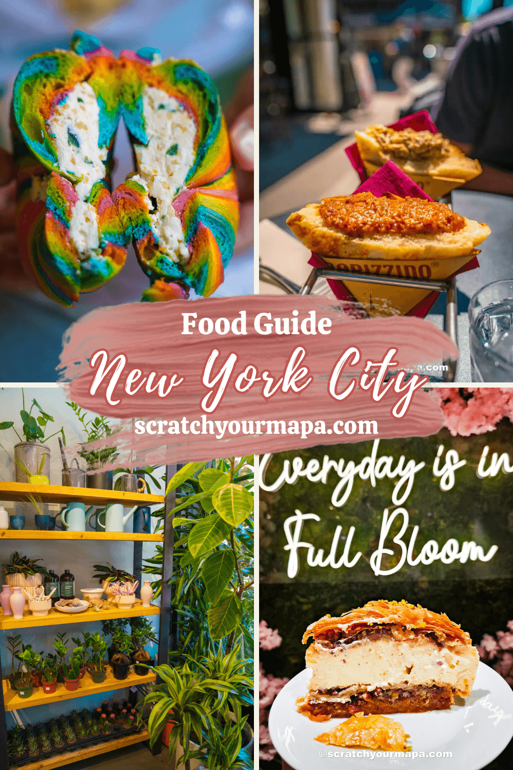 NYC food guide pin