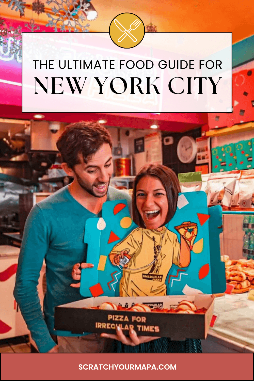 NYC food guide pin