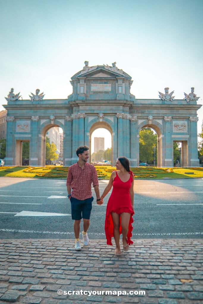 Puerta de Alcala in Madrid