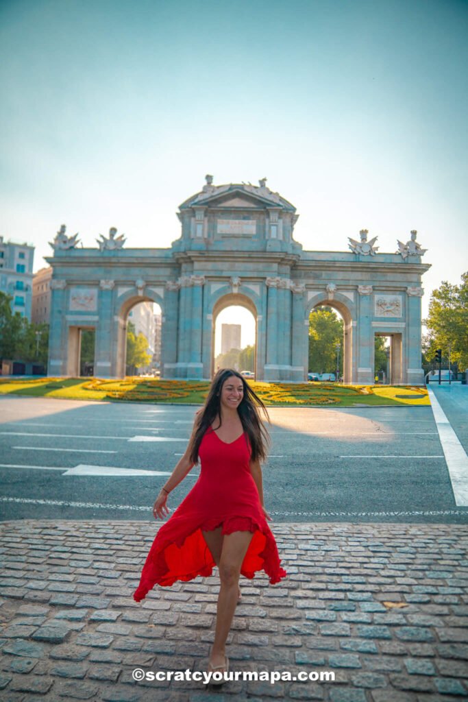 Puerta de Alcala in Madrid