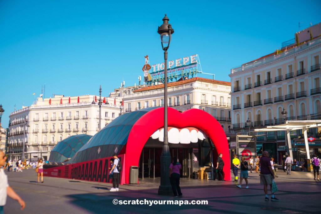 Puerta de Sol in Madrid