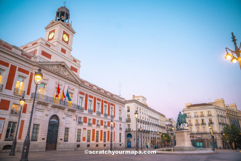 Puerta de Sol in Madrid