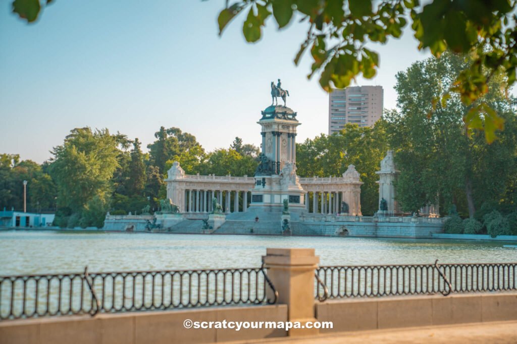Retiro Park in Madrid