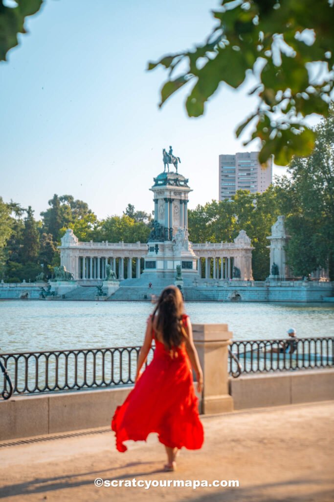 Retiro Park in Madrid