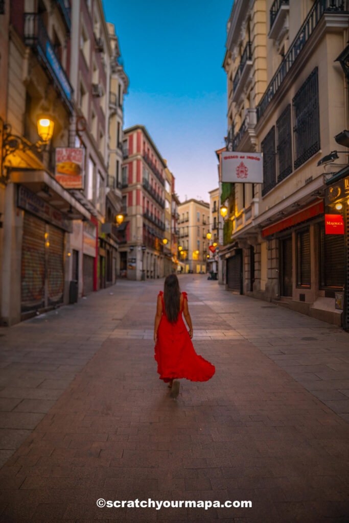 streets of Madrid, Spain