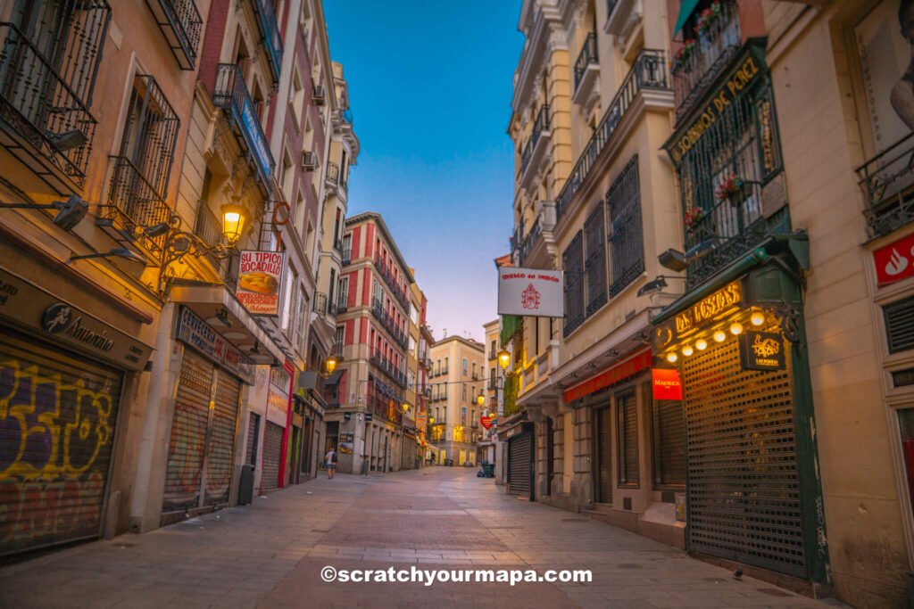 streets of Madrid