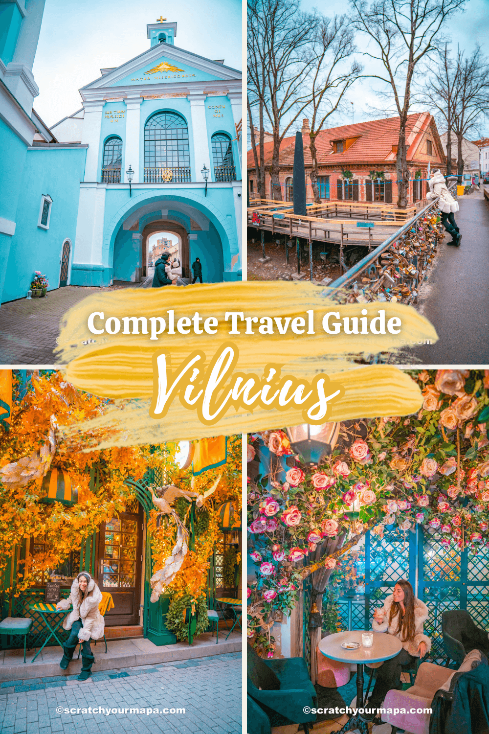 Vilnius travel guide pin