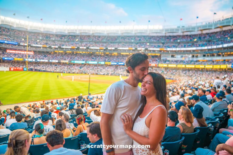 Yankees game in NYC