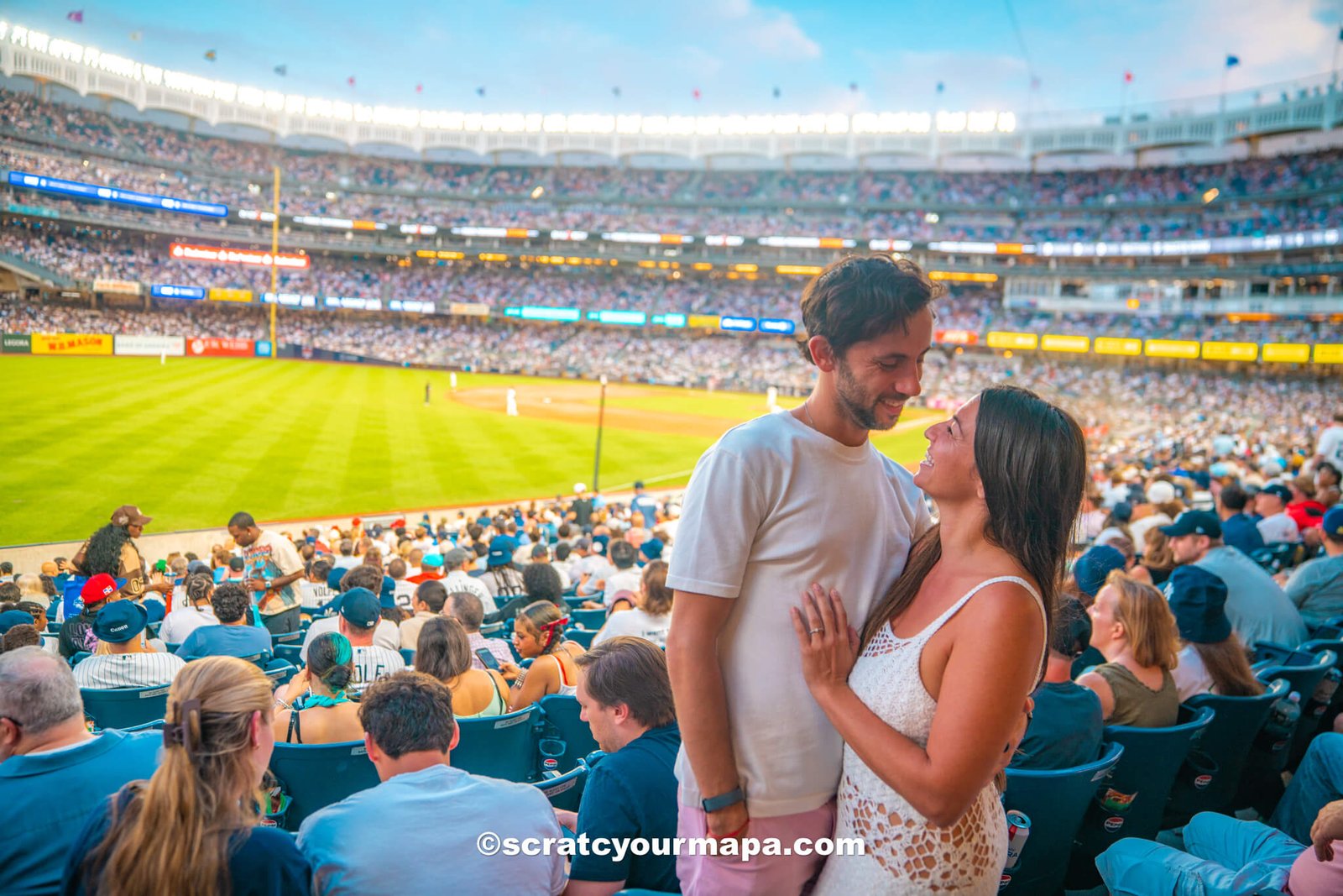 Yankees game in New York
