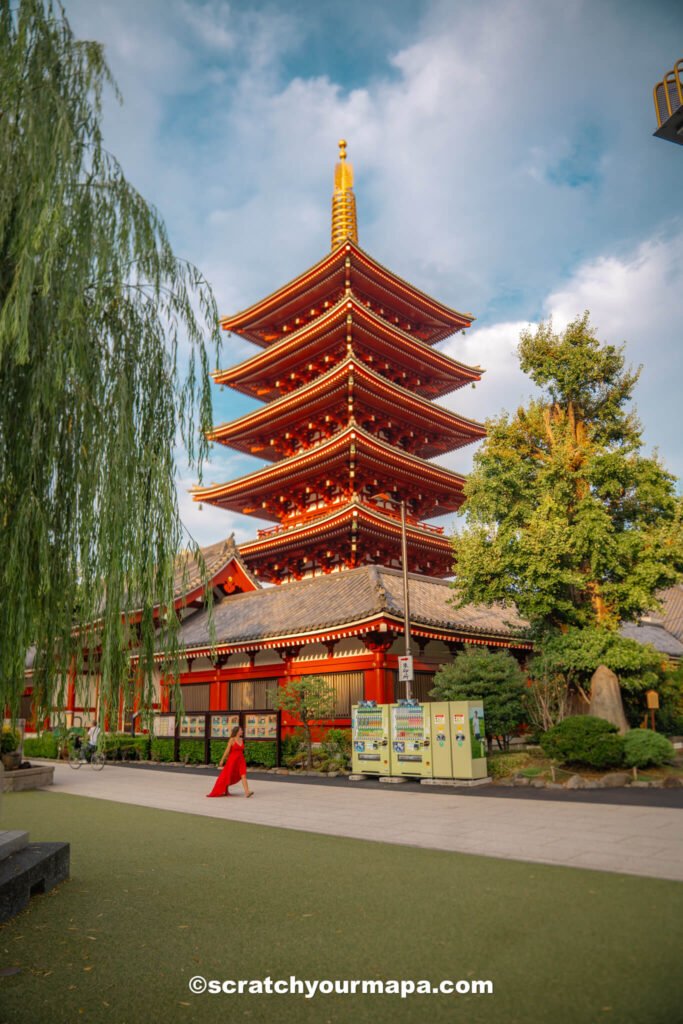 temple in Asakusa Tokyo