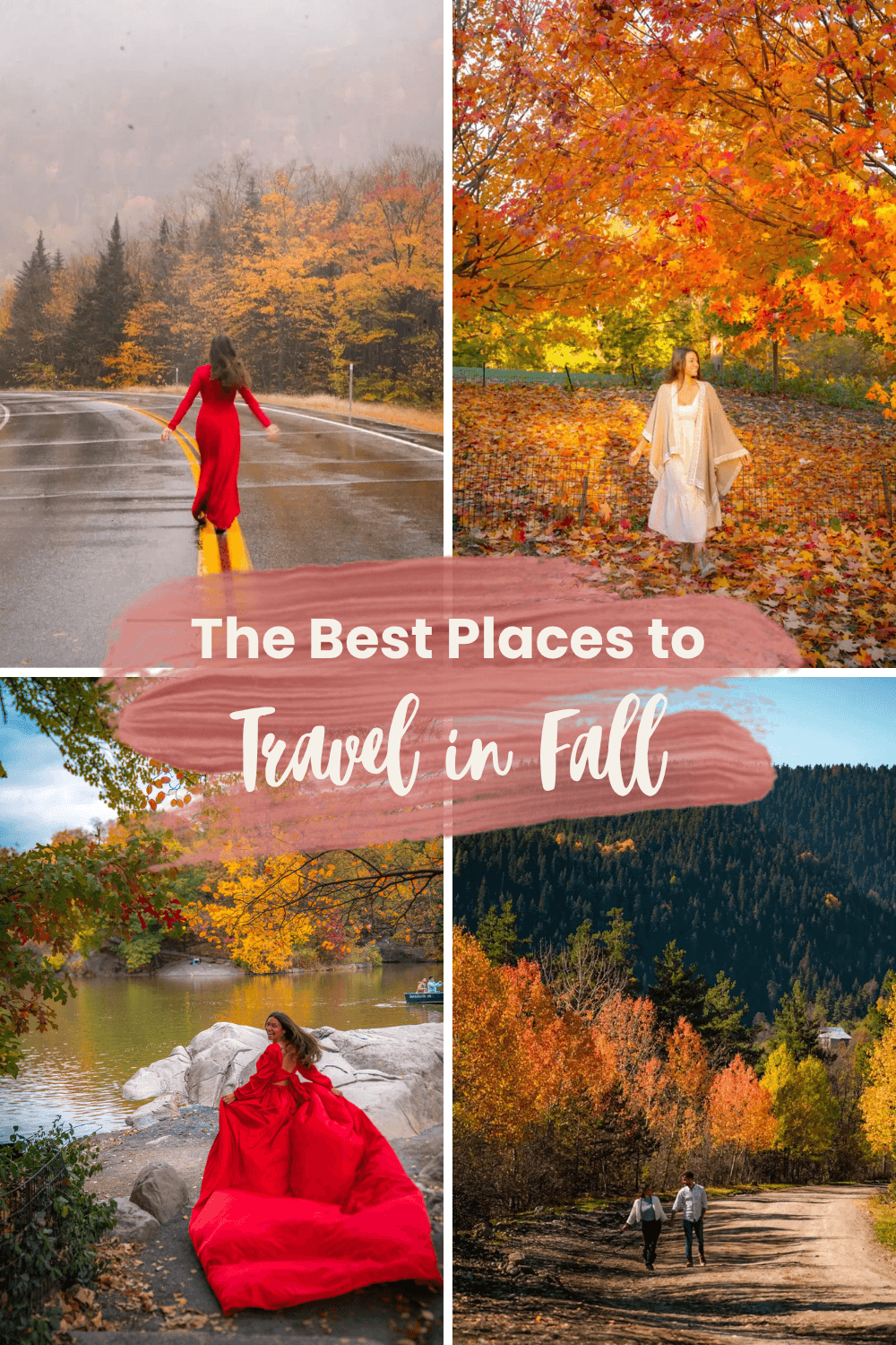 Best Fall Vacations Pins