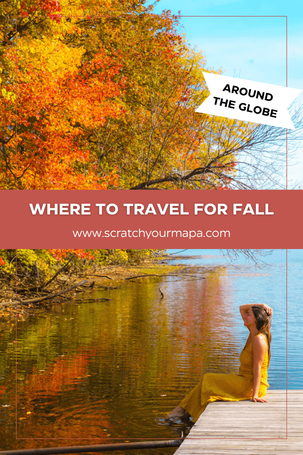 Best Fall Vacations Pin