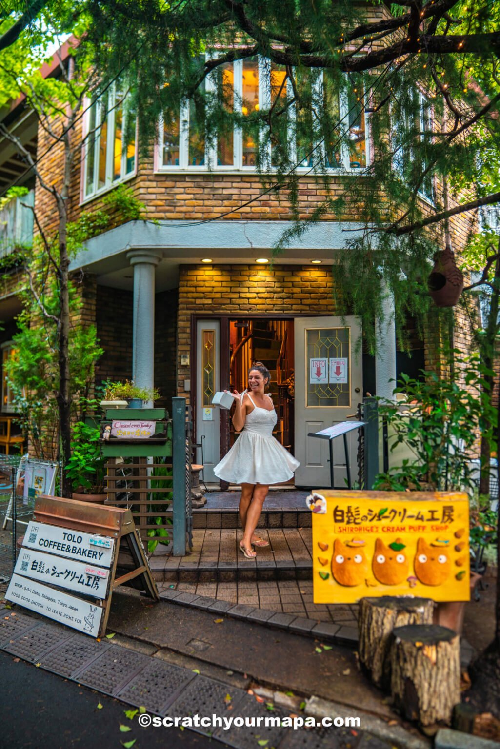 cream puffs in Tokyo