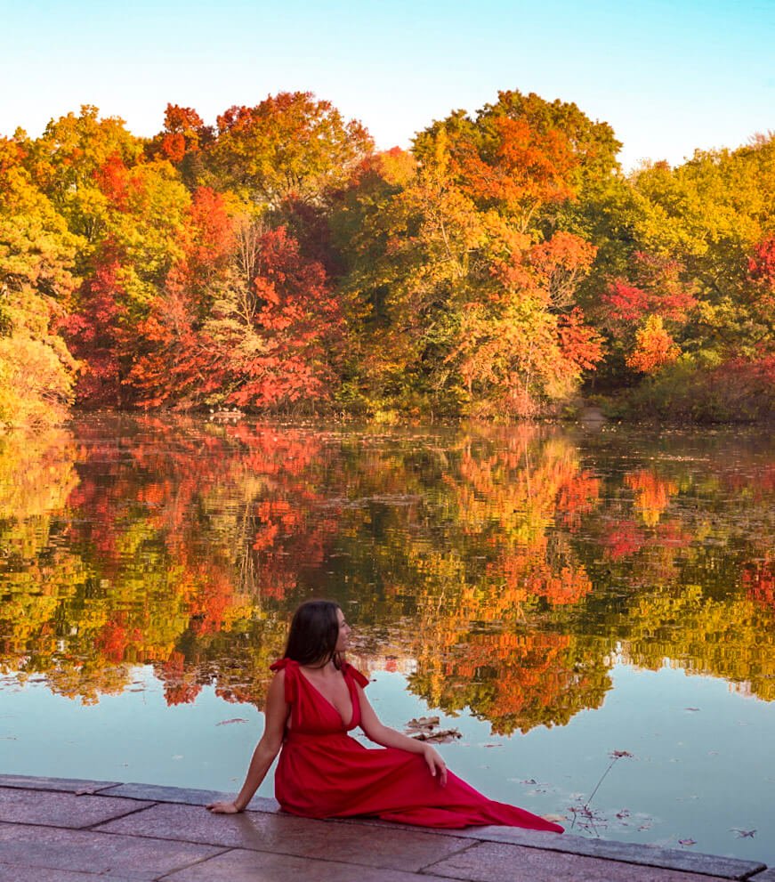 Fall Foliage in Central Park, NYC