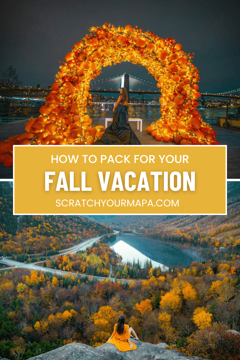 Fall Packing List Pin