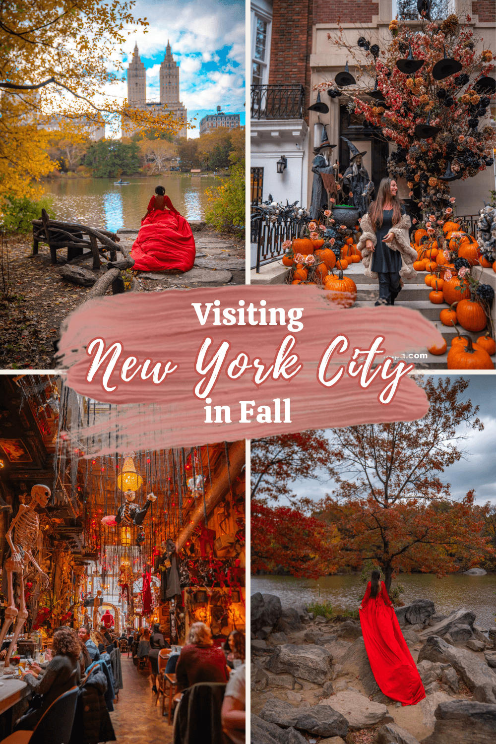 Fall in New York Style Pin