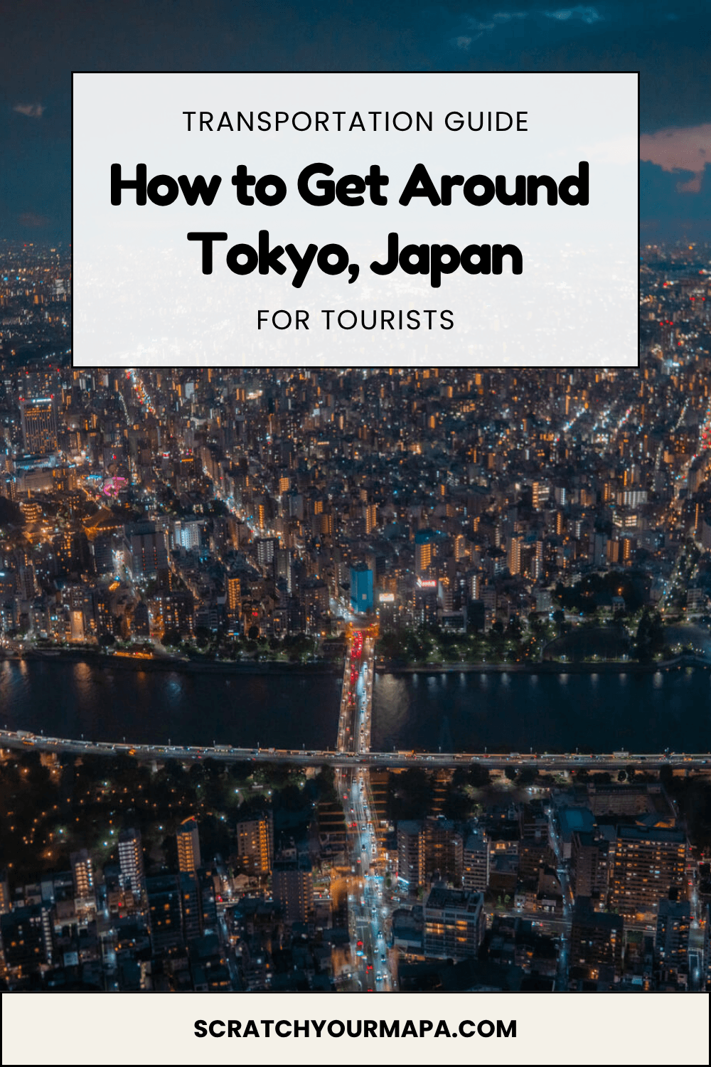 Getting around Tokyo pin