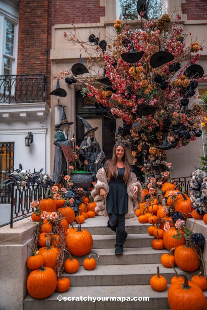 Halloween decorated homes in NYC