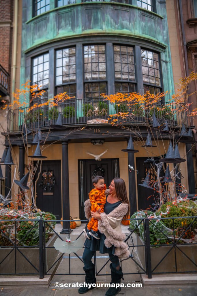 Halloween decorated homes in NYC